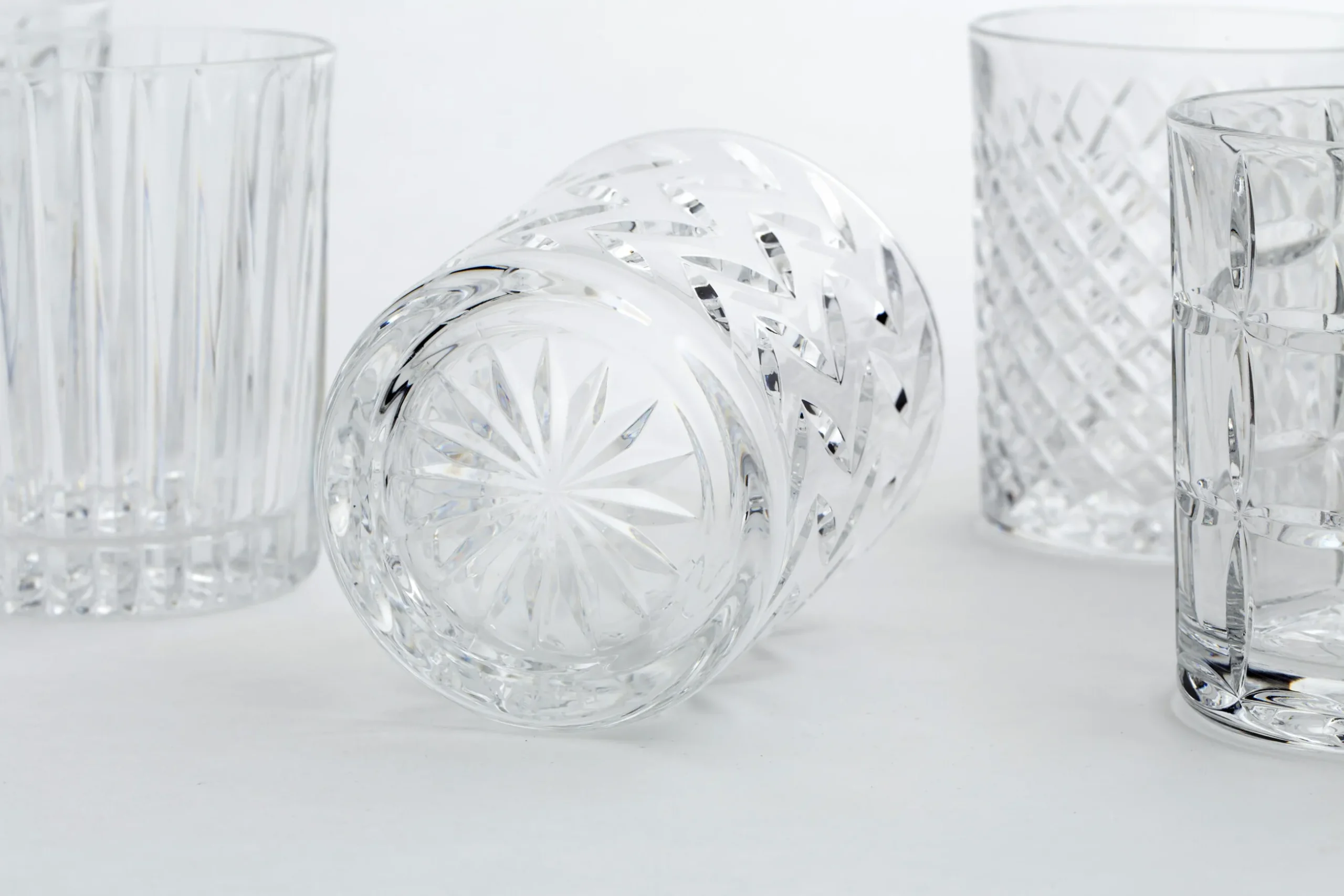 Bogart, Whiskey Glass, Hand-Cut, Set Of 6