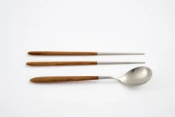 Borneo, Spoon And Chopsticks, Set Of 2