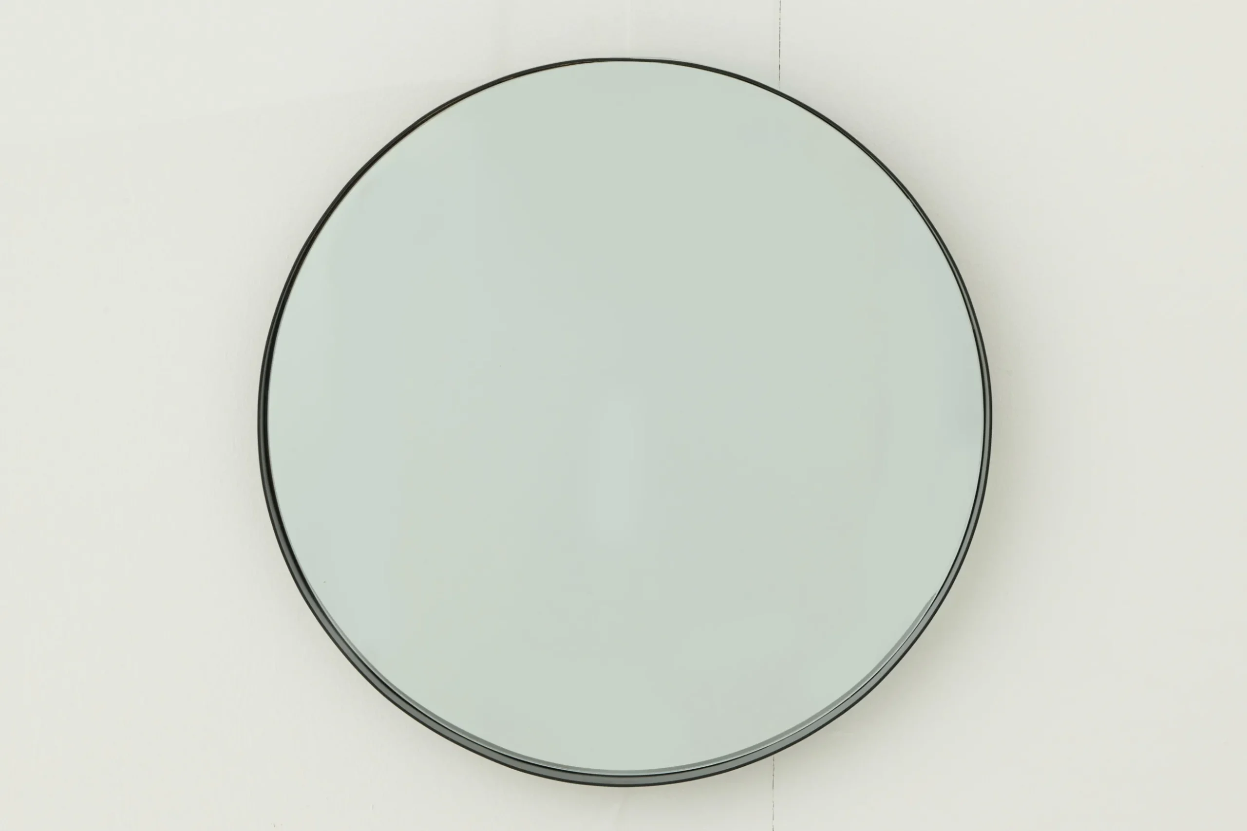 Bowery, Mirror, Round, Black