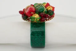 Brava, Napkin Ring, Beads