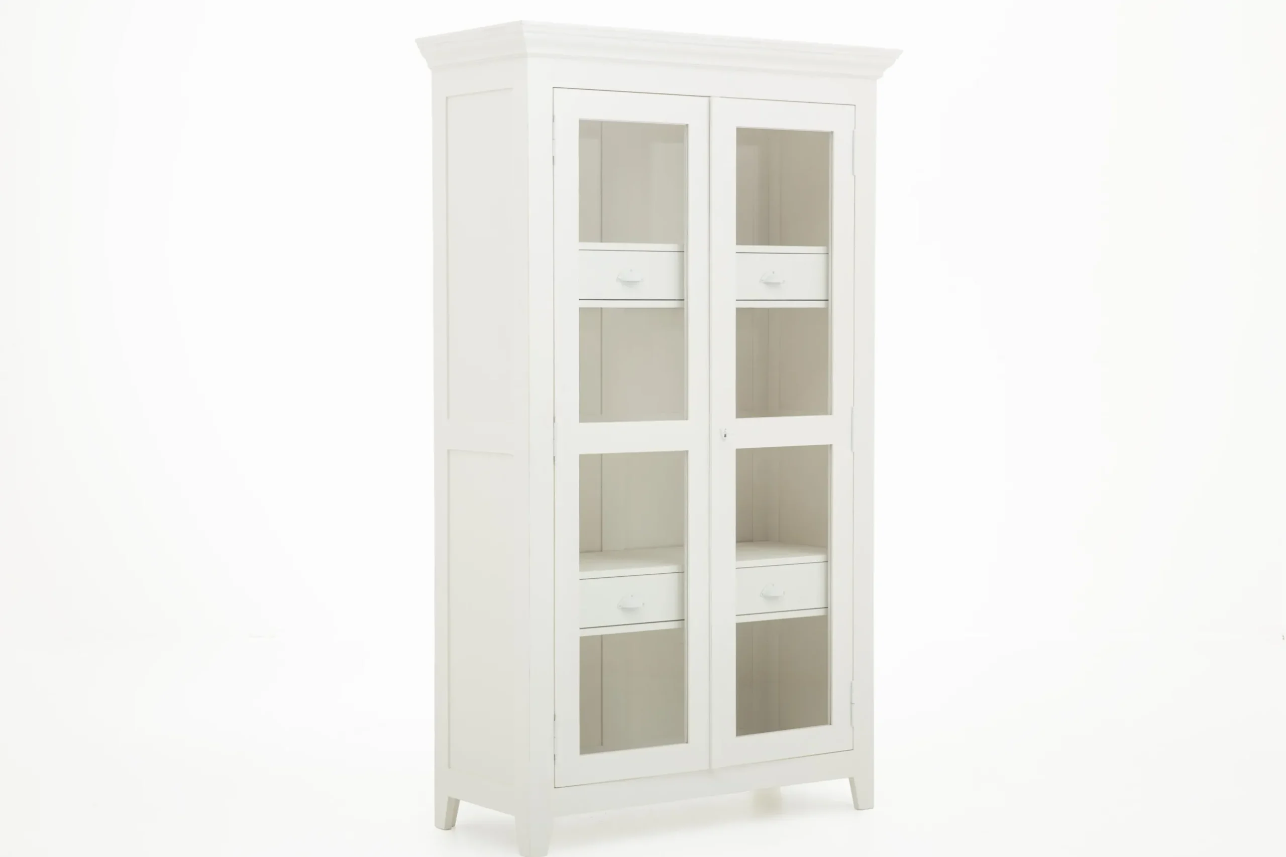 Brest, Display Cabinet, 2 Doors And 4 Drawers