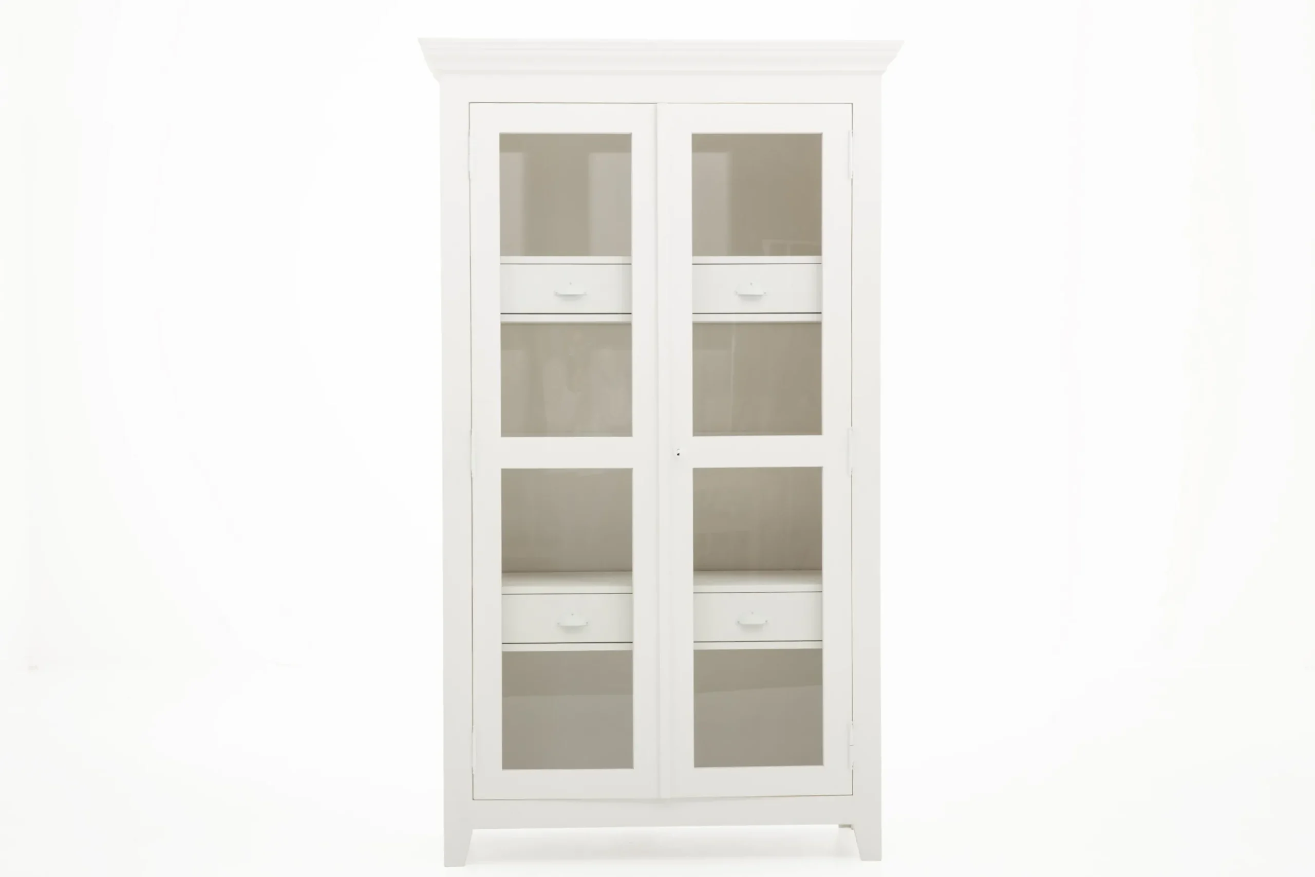 Brest, Display Cabinet, 2 Doors And 4 Drawers