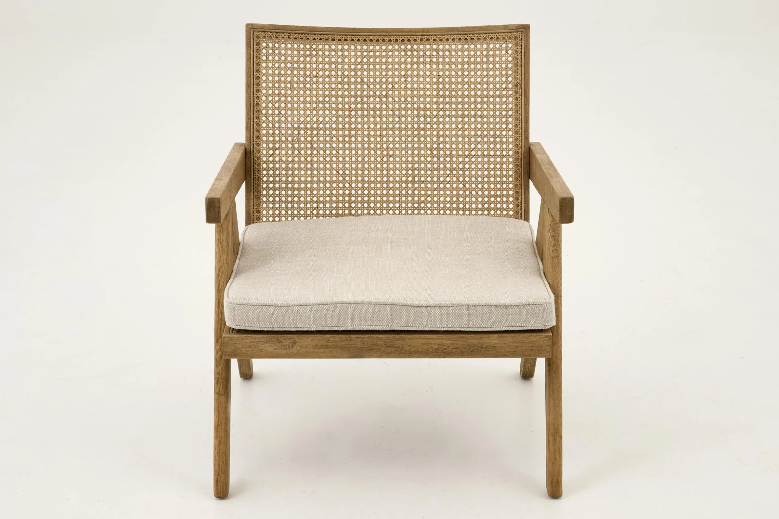 Bruno, Armchair, Oak, Reed, With Cushion