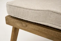 Bruno, Armchair, Oak, Reed, With Cushion