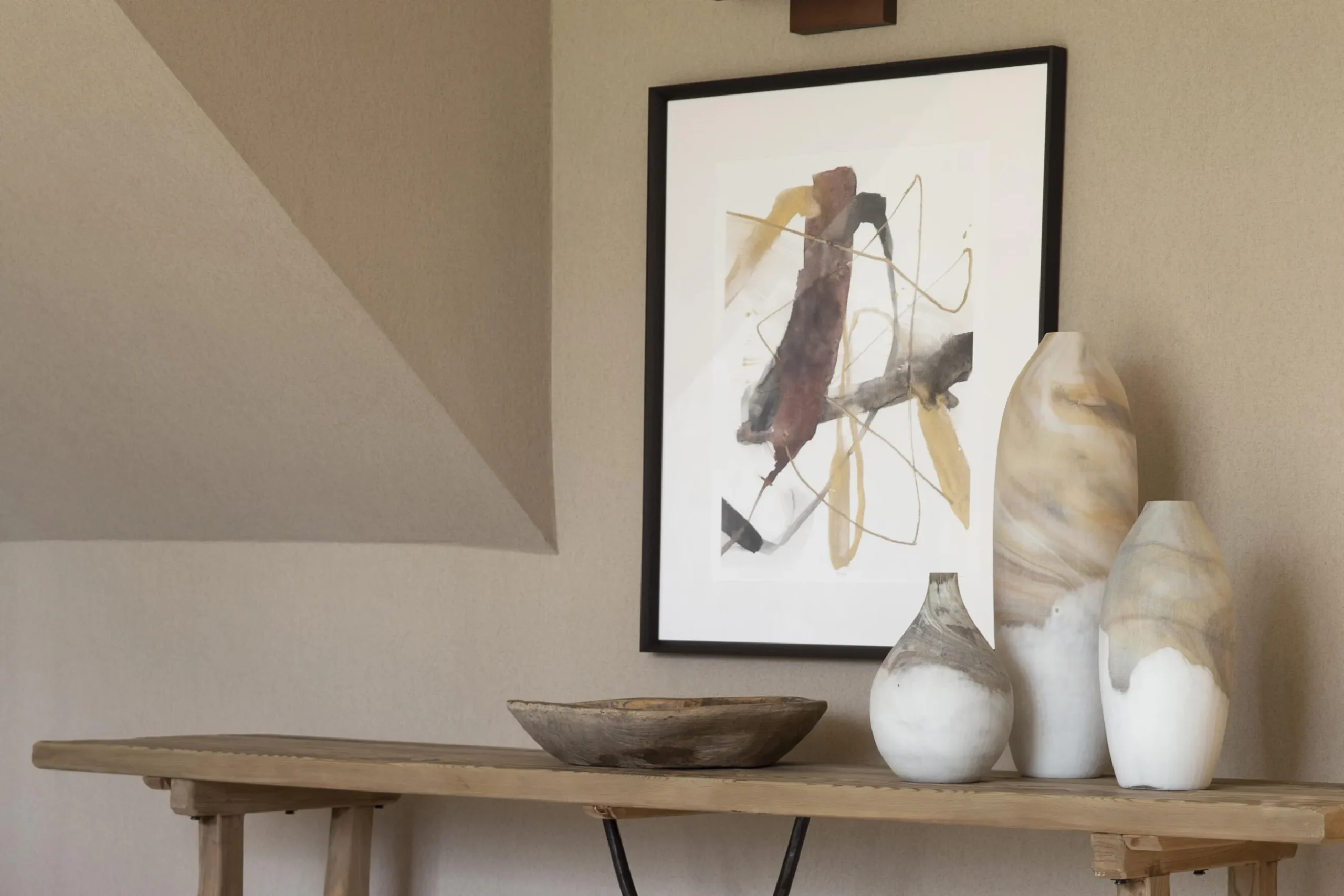 Burgundy Injection, Wall Art, Model 2