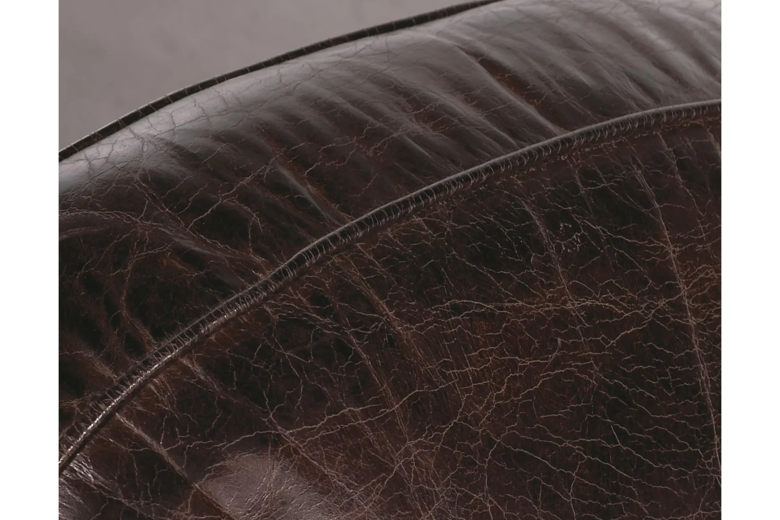 Burnham, Club Armchair, Dark Brown, Leather