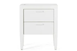 Cape Cod, Bedside Table, Pine Wood, White