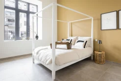 Cape Cod, Four-Poster Bed, White, 180 Cm