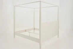 Cape Cod, Four-Poster Bed, White, 180 Cm