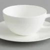 Cathy, Cup And Saucer, Bone China, White, 200Ml