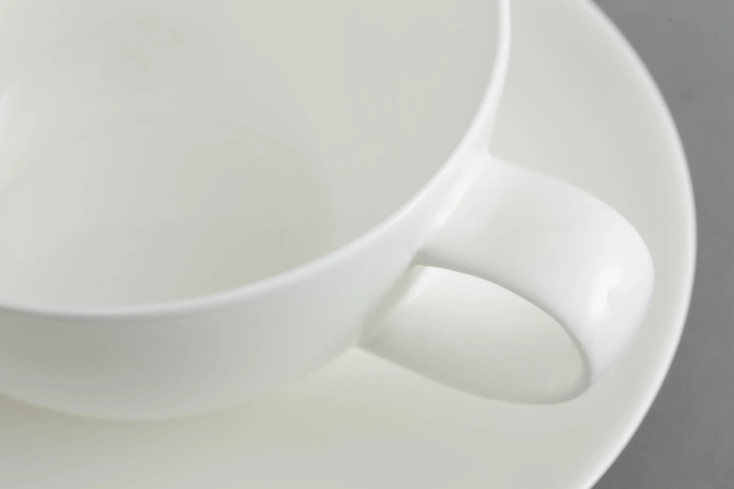 Cathy, Cup And Saucer, Bone China, White, 200Ml