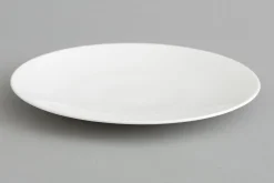 Cathy, Plate, Bone China, White, 23Cm