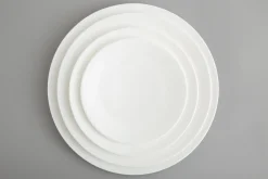 Cathy, Plate, Bone China, White, 19Cm