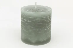 Celine, Candle, Colour Olive Green, 8X10Cm