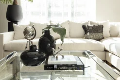 Chiaz, Vase, Glass, Black
