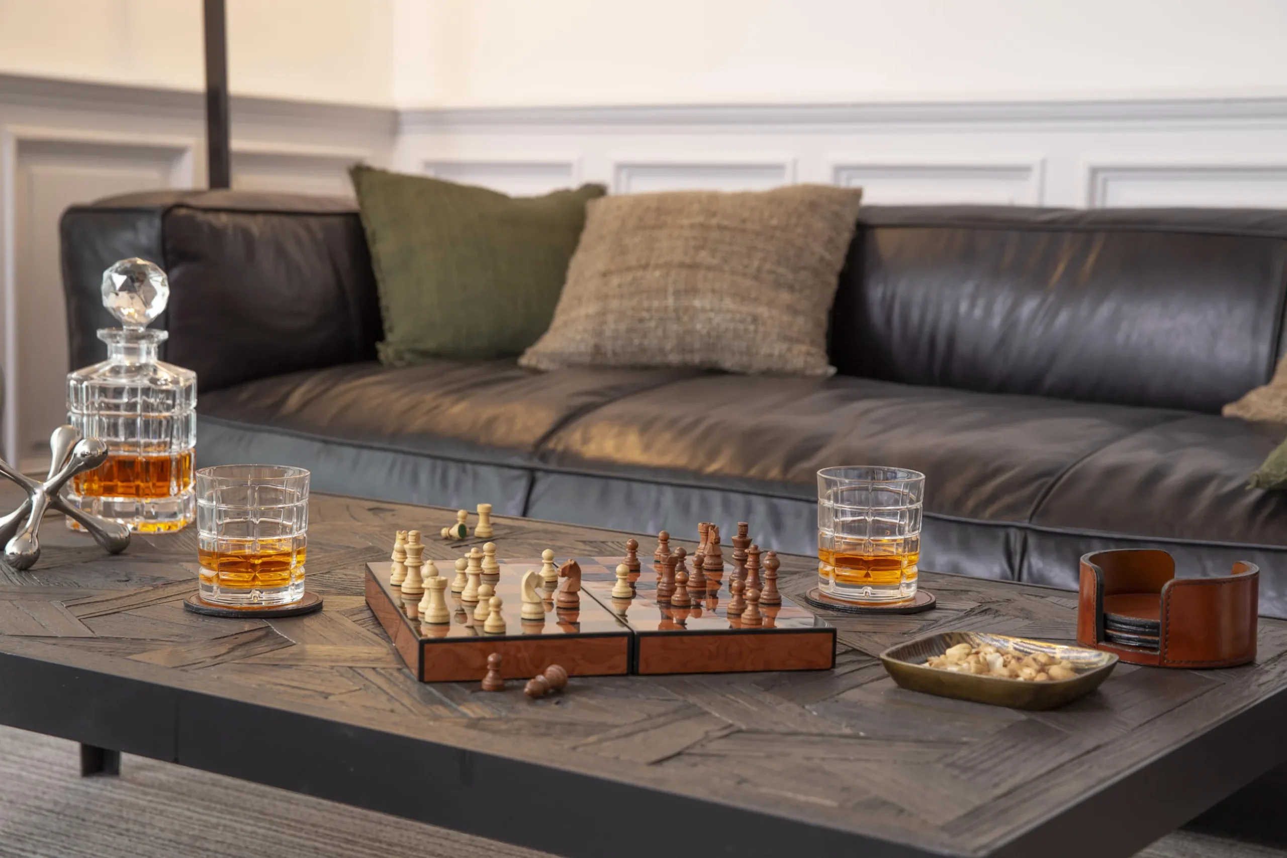 Chopin, Whiskey Glass, Hand-Cut, Set Of 6