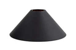 Circum, Lampshade, Black And Gold, Conical, 30 Cm