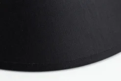 Circum, Lampshade, Black And Gold, Conical, 23 Cm