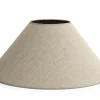 Circum, Lampshade, Natural And Silver, Conical, 55 Cm