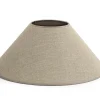 Circum, Lampshade, Natural And Silver, Conical, 45 Cm