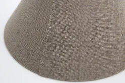 Circum, Lampshade, Natural And Grey, Conical, 30 Cm