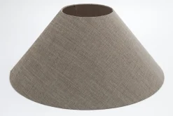 Circum, Lampshade, Natural And Grey, Conical, 55 Cm