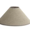 Circum, Lampshade, Natural And Silver, Conical, 30 Cm