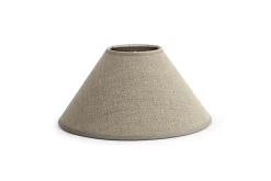 Circum, Lampshade, Natural And Silver, Conical, 23 Cm