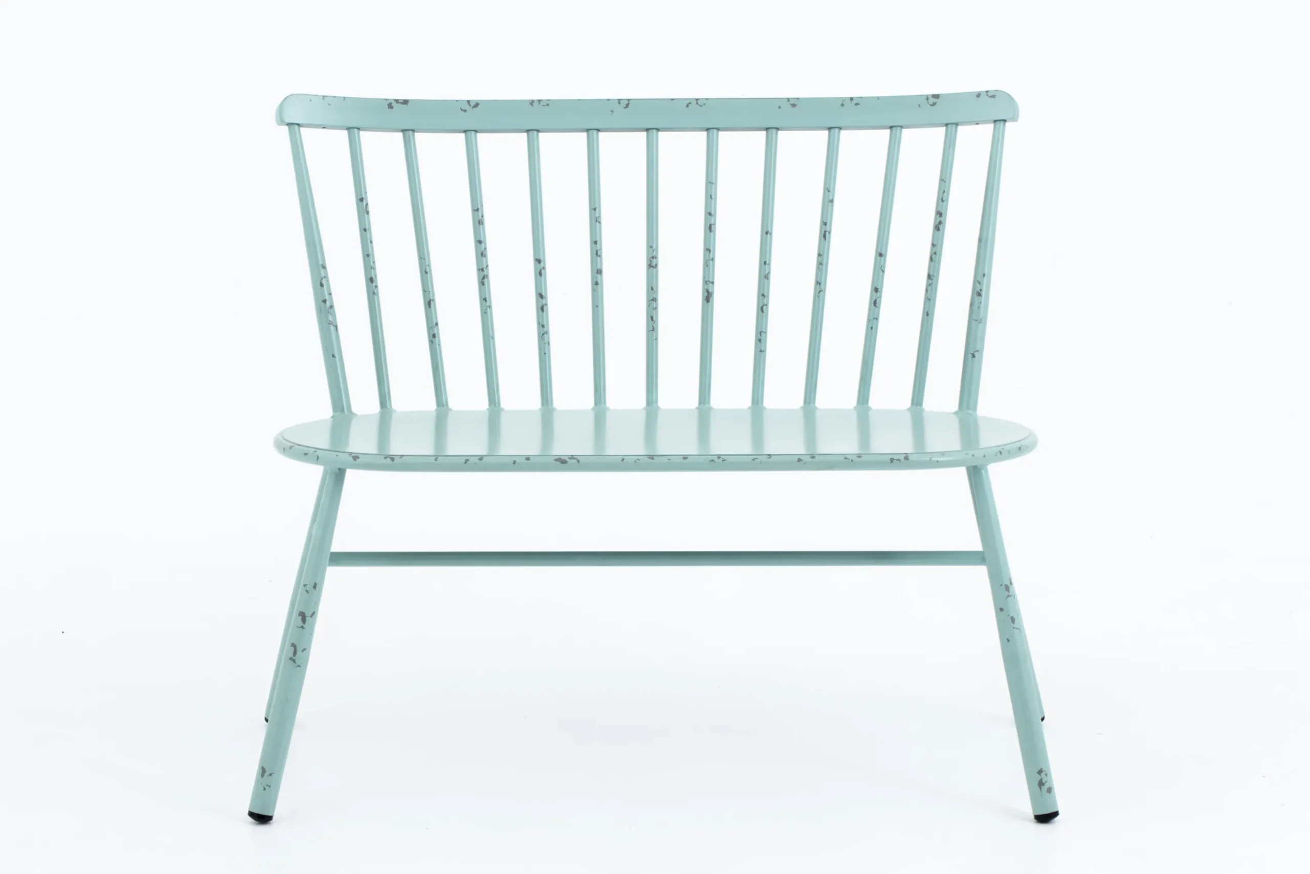 Claire, Garden Bench, Retro Blue