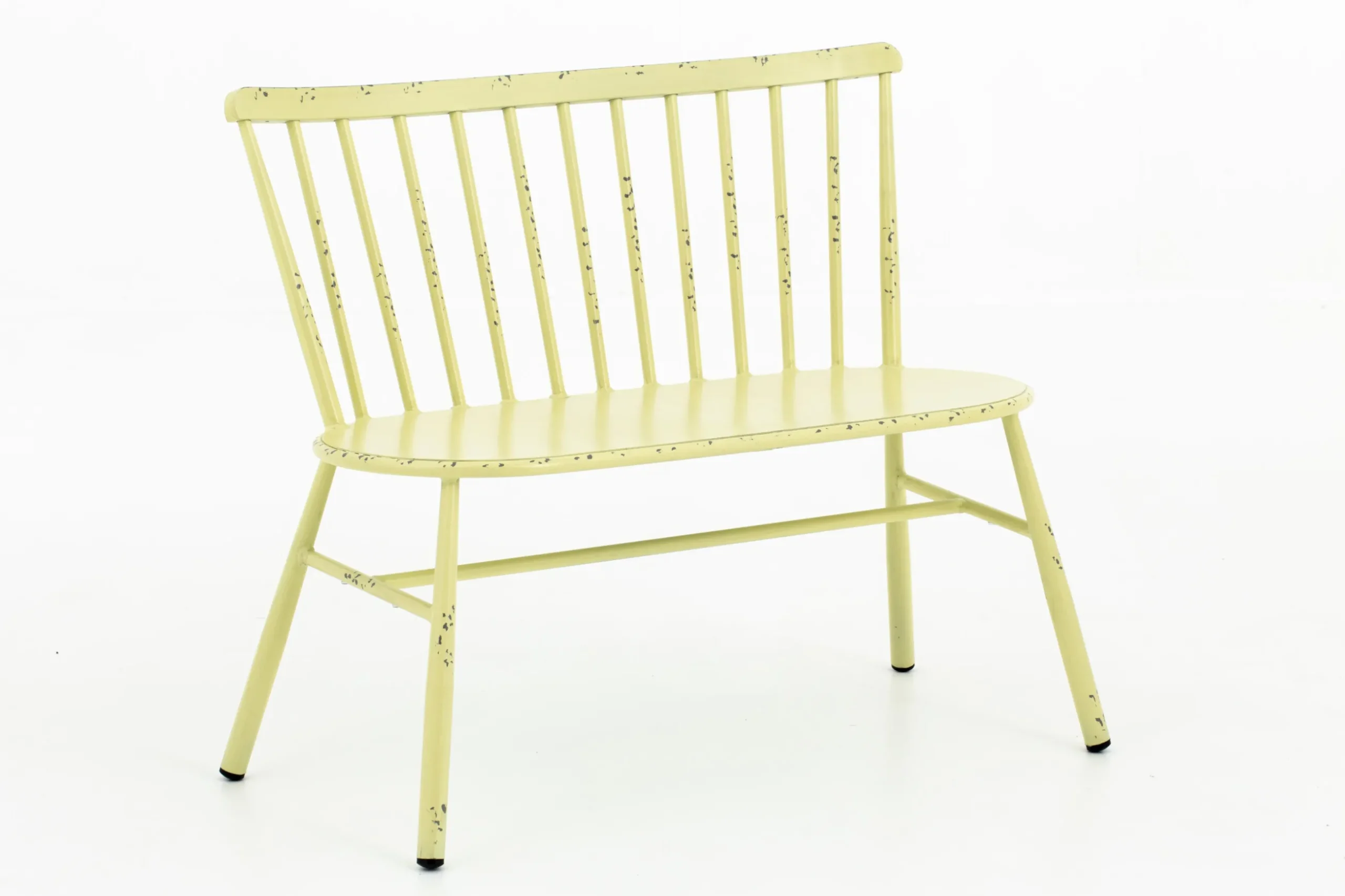 Claire, Garden Bench, Retro Yellow