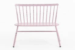 Claire, Garden Bench, Retro Pink