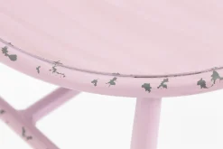 Claire, Garden Bench, Retro Pink