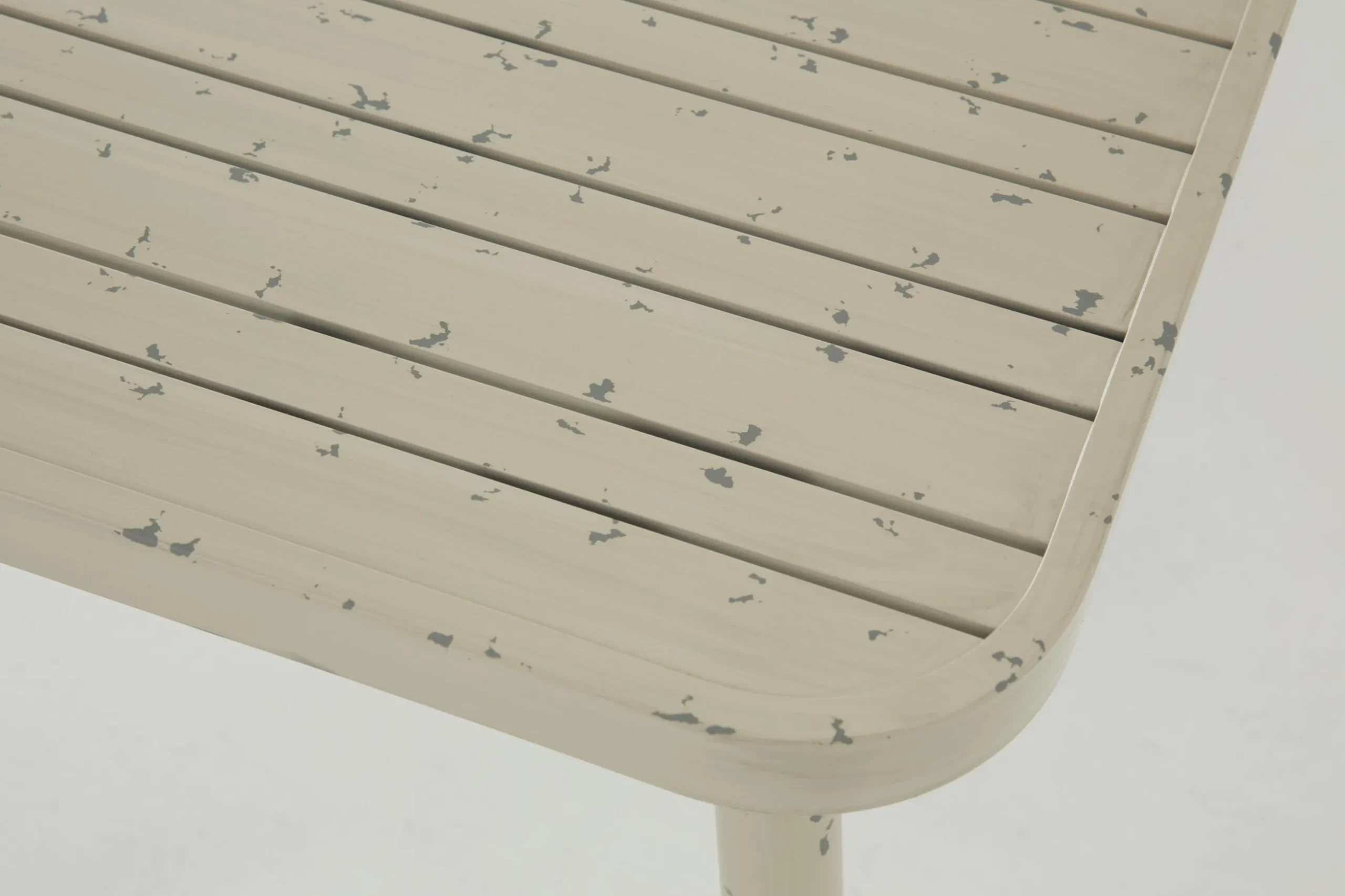 Claire, Garden Table, 150X75, Retro White