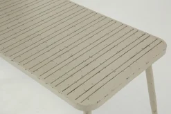Claire, Garden Table, 150X75, Retro White