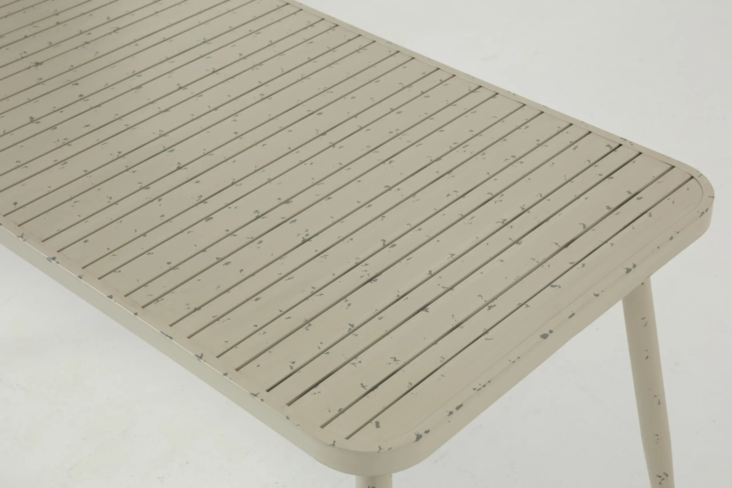 Claire, Garden Table, 150X75, Retro White