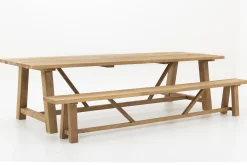 Clarcke, Garden Bench, Rectangular