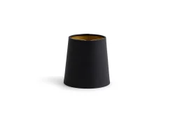 Clips, Lampshade, Black And Gold, Cylinder, 10 Cm