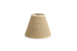 Clips, Lampshade, Jute, Conical, 14 Cm