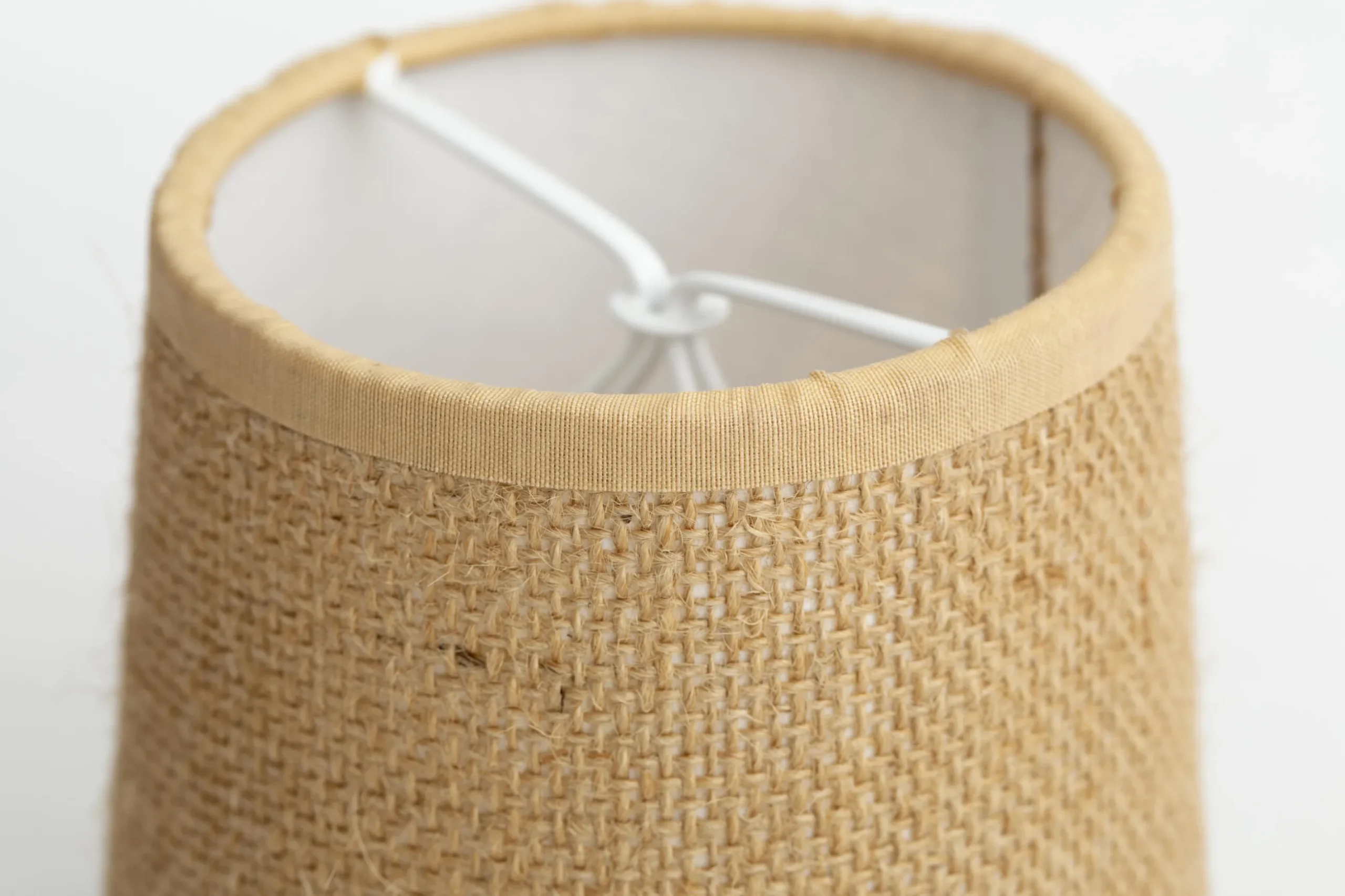 Clips, Lampshade, Jute, Cylinder, 10 Cm