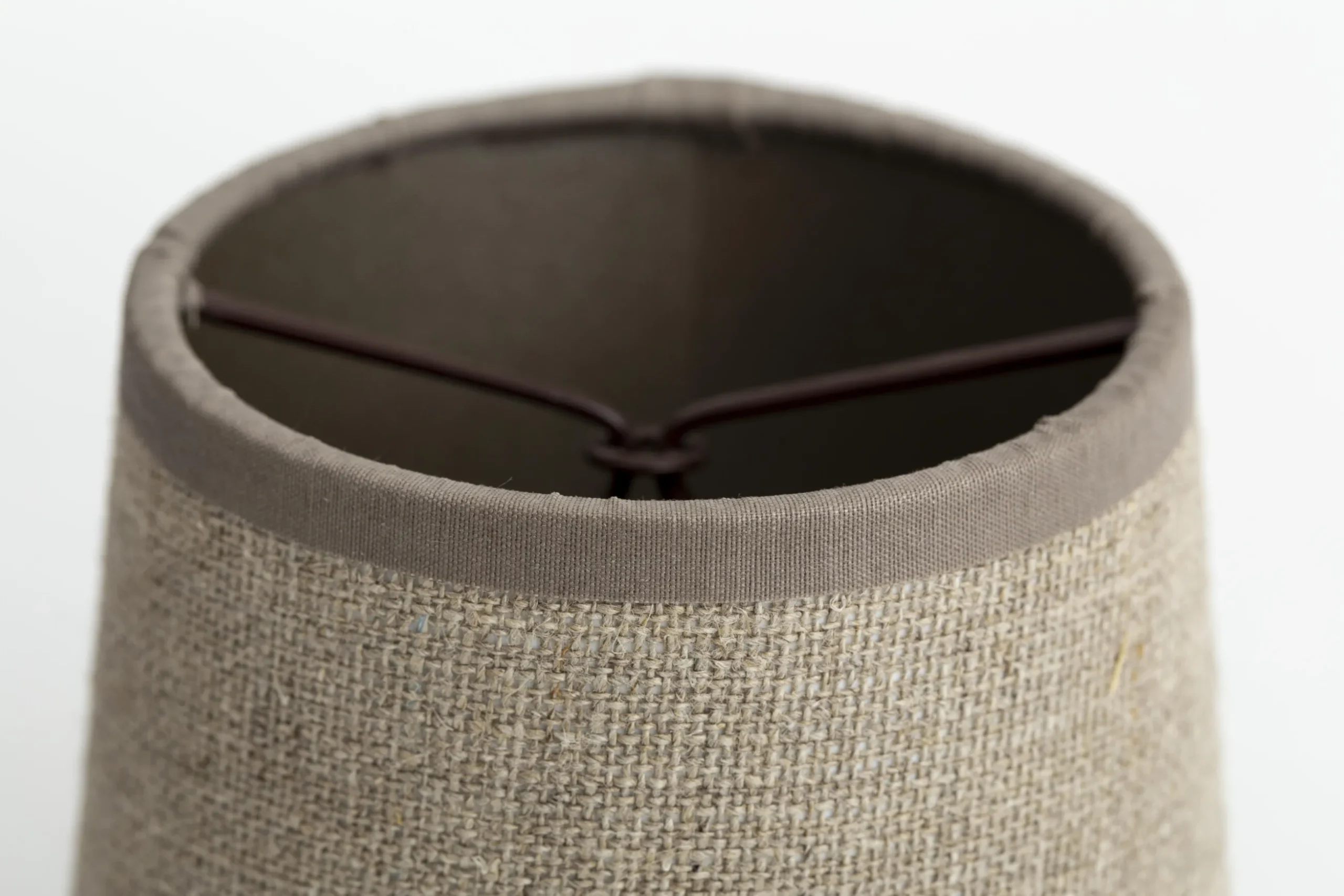 Clips, Lampshade, Natural And Silver, Cylinder, 10 Cm