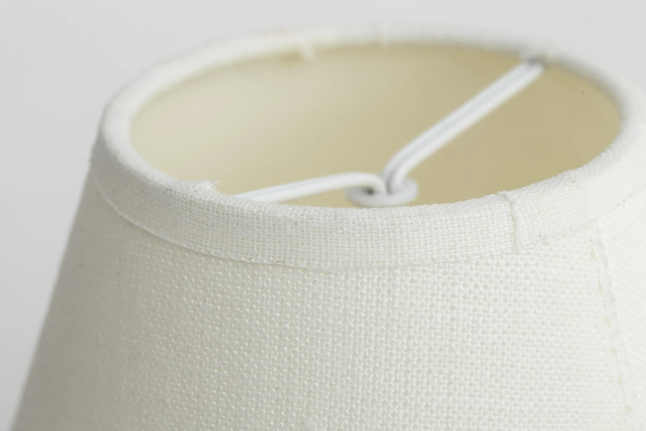 Clips, Lampshade, Off-White, Conical, 14 Cm