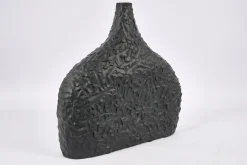Corralee, Vase, Ceramic, Black, L