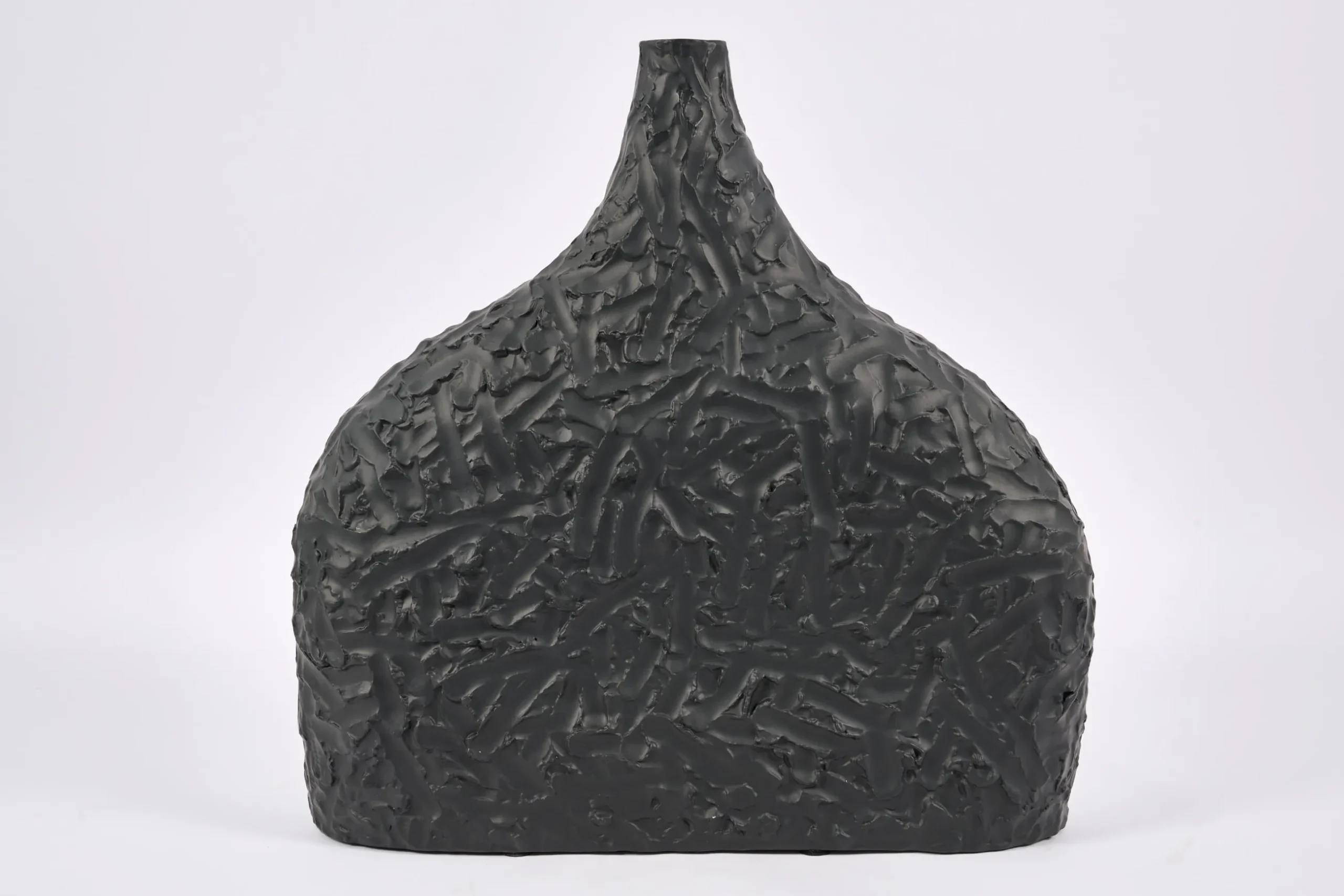 Corralee, Vase, Ceramic, Black, L