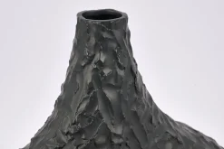Corralee, Vase, Ceramic, Black, L