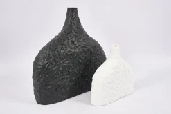 Corralee, Vase, Ceramic, Black, L