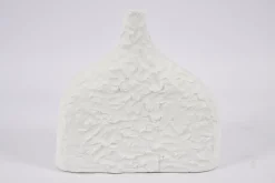Corralee, Vase, Ceramic, White, S