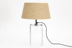 Cypri, Table Lamp, Glass, Black, S