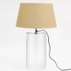Cypri, Table Lamp, Glass, Black, L