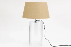 Cypri, Table Lamp, Glass, Black, L