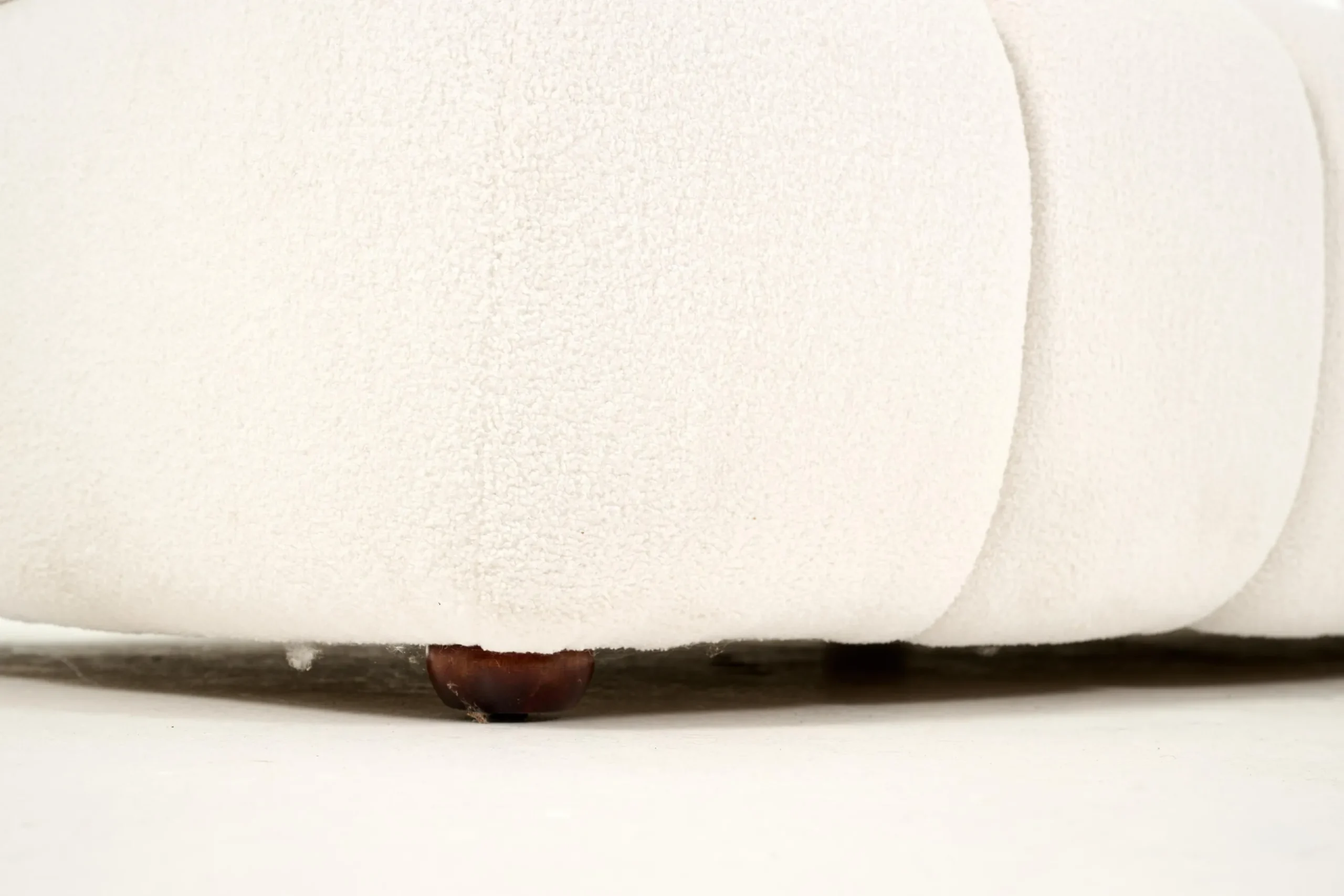 Dallas, Sofa, White, Boucle, 3 Seater